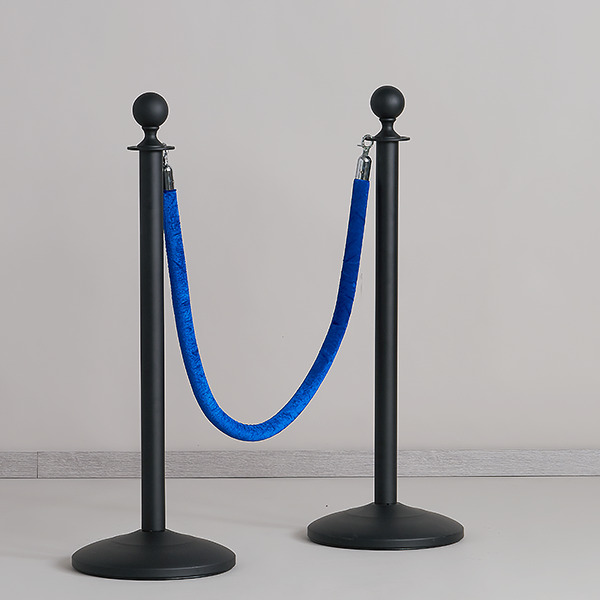 Afzetkoord velours blauw-2