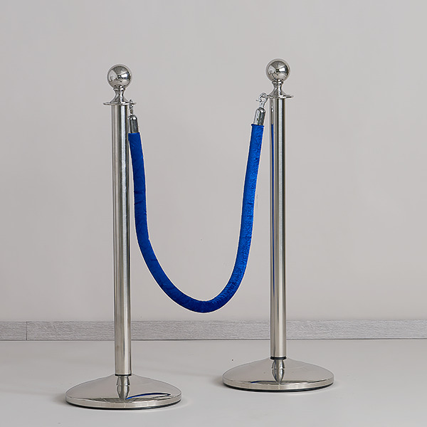Afzetkoord velours blauw-3
