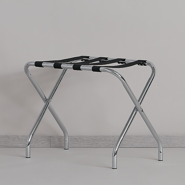 Bagagerek staal – chroom/zwart