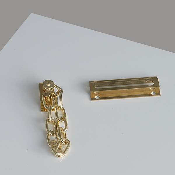 Deur ketting - messing-2
