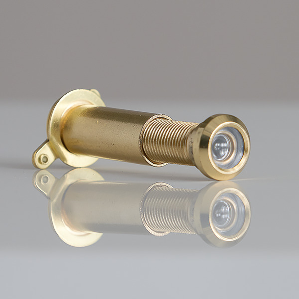 Deurspion 12 mm messing-2