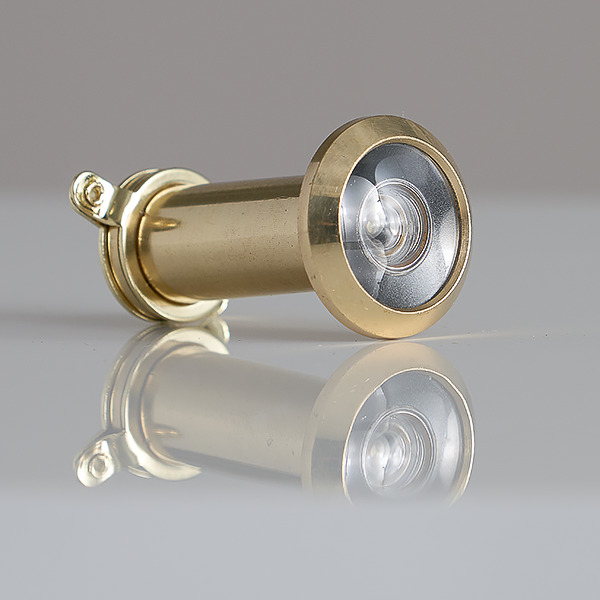 Deurspion 14 mm messing-1