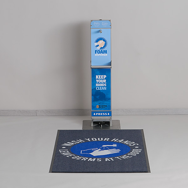 Schoonloopmat Wash your hands (90x150cm)-2