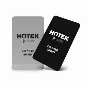 Bedrukte keycards mock-up